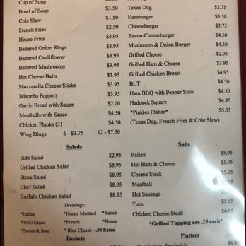 Lisa's - a menu for the restaurant - American Near Me - South Renovo, Pennsylvania Lisa's - a menu for the restaurant - American Near Me - South Renovo, Pennsylvania