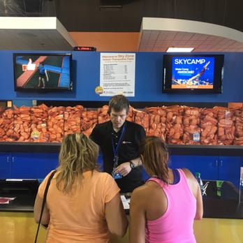 Sky Zone Trampoline Park - This guys is the slowest guy EVER! Smh. - Trampoline Parks Near Me - Springdale, Ohio