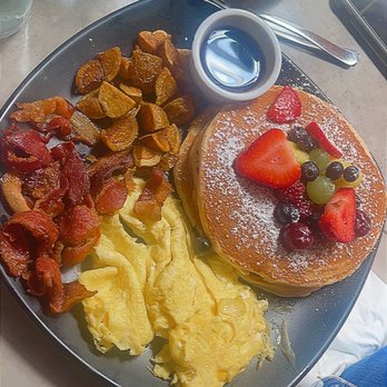 Kaffe Haus - This was the pancake platter it was amazing and these were the best pancakes I've ever eaten. The coffees were the best in Puerto Rico. - Breakfast & Brunch Near Me - San Juan, Puerto Rico Kaffe Haus - This was the pancake platter it was amazing and these were the best pancakes I've ever eaten. The coffees were the best in Puerto Rico. - Breakfast & Brunch Near Me - San Juan, Puerto Rico
