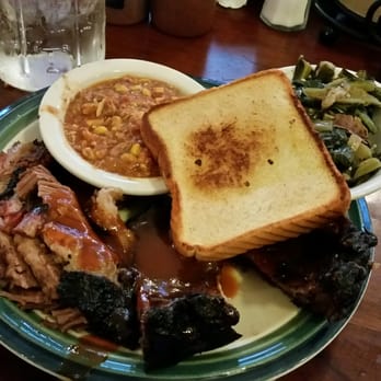 J D's Bar-B-Que - 2 meat combo with two sides. Beef brisket, baby back ribs with green collards and their stew. - Barbeque Near Me - Acworth, Georgia J D's Bar-B-Que - 2 meat combo with two sides. Beef brisket, baby back ribs with green collards and their stew. - Barbeque Near Me - Acworth, Georgia