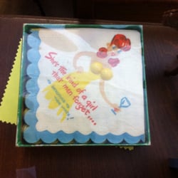 Broadway Antique Mall - Funny party napkins from the 1950's