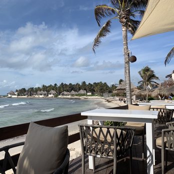 Hotel El Pez - View from breakfast - Hotels Near Me - Tulum, ROO