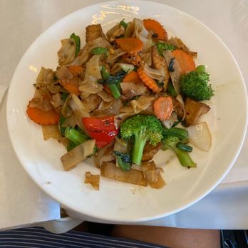 Thai Bistro - Blazing Noodle Vegetable - Thai Near Me - Houston, Texas