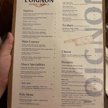 Restaurant l'Oignon - Menu - Alsatian Near Me - Strasbourg, 67 Restaurant l'Oignon - Menu - Alsatian Near Me - Strasbourg, 67
