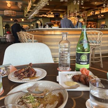 The Bungalow Kitchen - Duck legs, truffle-yellowtail, sweet potato pancakes - New American Near Me - Tiburon, California The Bungalow Kitchen - Duck legs, truffle-yellowtail, sweet potato pancakes - New American Near Me - Tiburon, California