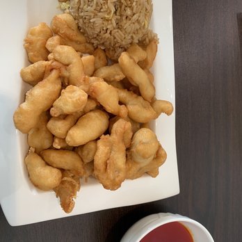 L&A China Cafe - Sweet sour chicken and fried rice- lunch portion only $7! Really good! - Chinese Near Me - Rosenberg, Texas L&A China Cafe - Sweet sour chicken and fried rice- lunch portion only $7! Really good! - Chinese Near Me - Rosenberg, Texas