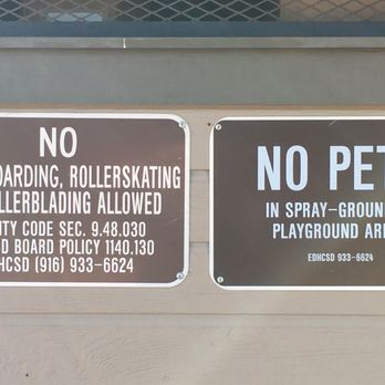 Peter Bertelsen Memorial Park - Rules - Parks Near Me - El Dorado Hills, California