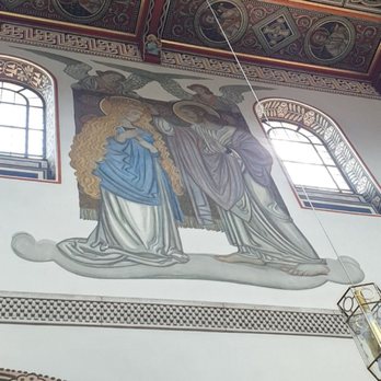 St. Gallus Kirche - Wandmalerei und Holzdecke - Landmarks & Historical Buildings Near Me - Fremdingen, BY