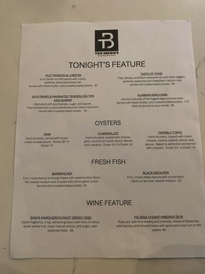 Menu photo 7 Tom Brown's Restaurant Huntsville, AL