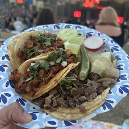 Al pastor and Lengua Al pastor and Lengua