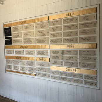 Joinery - Menu - American Near Me - Sausalito, California