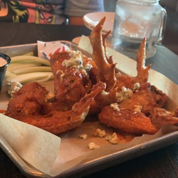 Broderick - Buffalo chicken Broderick Jumbo Wings - Burgers Near Me - Walnut Creek, California