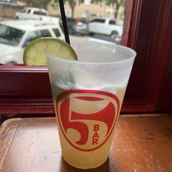 Five Bar - The Category 5, features cocktail & you keep the cup. - New American Near Me - Athens, Georgia