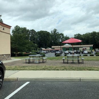 Twisted Steaks - Side eating area right in front of the New Egypt Market Place - Food Trucks Near Me - New Egypt, New Jersey Twisted Steaks - Side eating area right in front of the New Egypt Market Place - Food Trucks Near Me - New Egypt, New Jersey