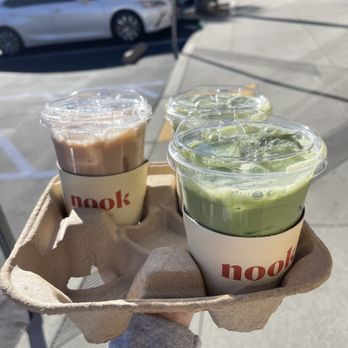 Nook coffee bar - Matcha lattes and chai latte - Coffee & Tea Near Me - Rancho Cucamonga, California Nook coffee bar - Matcha lattes and chai latte - Coffee & Tea Near Me - Rancho Cucamonga, California