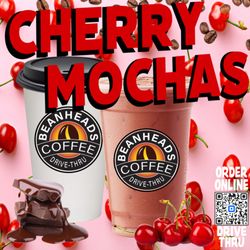 Beanheads - Cherry Mocha, hot or cold!