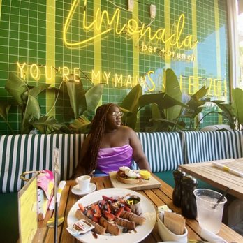 Limonada Bar + Brunch - Nutella French Toast Avo and Egg - Breakfast & Brunch Near Me - Miami Beach, Florida Limonada Bar + Brunch - Nutella French Toast Avo and Egg - Breakfast & Brunch Near Me - Miami Beach, Florida