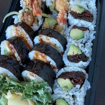 Rice K - Shrimp Tempura Roll and Sun-Dried Tomato Avocado Roll - Sushi Bars Near Me - Astoria, New York