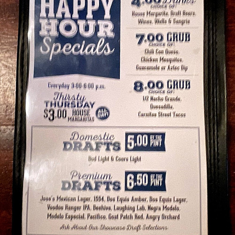 Jose Muldoon's - Happy Hour Menu - Tex-Mex Near Me - Colorado Springs, Colorado Jose Muldoon's - Happy Hour Menu - Tex-Mex Near Me - Colorado Springs, Colorado