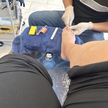Crystal Nails - Getting a pedicure - Nail Salons Near Me - Johnston, Iowa Crystal Nails - Getting a pedicure - Nail Salons Near Me - Johnston, Iowa