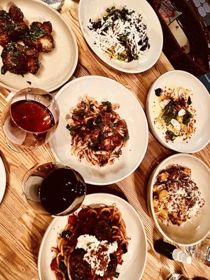 Photo of Reveler’s Hour - Washington, DC, DC, US. every pasta dish on the menu. yup.