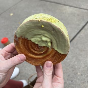 Bon - Pistachio croissant (amazing) - Coffee & Tea Near Me - Boston, Massachusetts