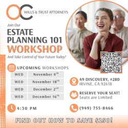 OC Wills and Trust Attorneys - Learn the essential steps to protect your assets, plan ahead, and make informed decisions for yourself and your loved ones.