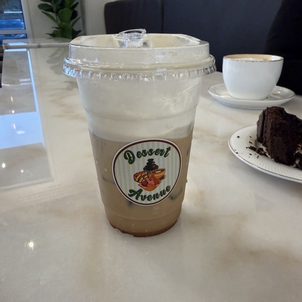 Dessert Avenue - Rose Latte with Oatmilk - Coffee & Tea Near Me - Lewisville, Texas Dessert Avenue - Rose Latte with Oatmilk - Coffee & Tea Near Me - Lewisville, Texas