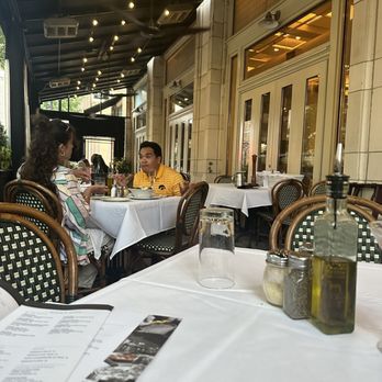 Centro - Love the romantic outdoor patio in this great end of summer weather. - New American Near Me - Des Moines, Iowa
