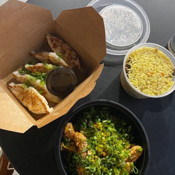 The Monkey King - Pan Fried Chicken Dumplings, Mouthwatering Chicken, Garlic Chicken-Fat Rice - Chinese Near Me - Brooklyn, New York The Monkey King - Pan Fried Chicken Dumplings, Mouthwatering Chicken, Garlic Chicken-Fat Rice - Chinese Near Me - Brooklyn, New York