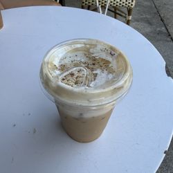 Carrot cake latte
