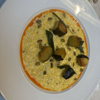 Place Carmin - Squash risotto with sage - French Near Me - Montreal, Quebec Place Carmin - Squash risotto with sage - French Near Me - Montreal, Quebec