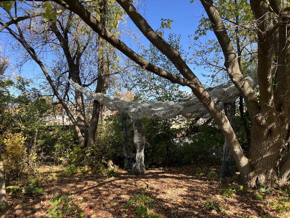 Social spots from Willow Island Sculpture Garden