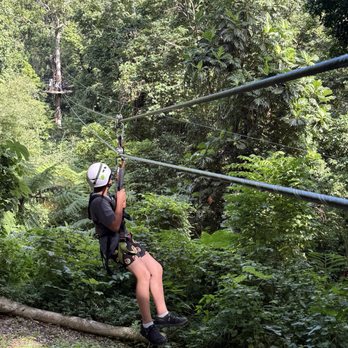 JungleQui Zip Line Park - A line of 9 - Ziplining Near Me - Rio Grande, Puerto Rico