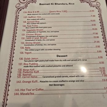 India Palace Restaurant  - Menu - Indian Near Me - Wheaton, Illinois