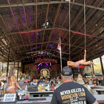 Broken Spoke Saloon - Bartenders during BIKE week - Pubs Near Me - Ormond Beach, Florida