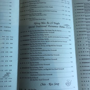 Co Do 2 - Menu page 2 - Vietnamese Near Me - Sacramento, California