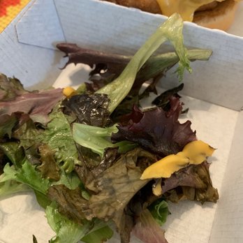 Chick-fil-A - Salad lettuce on a sandwich. Yuck. - Fast Food Near Me - San Jose, California Chick-fil-A - Salad lettuce on a sandwich. Yuck. - Fast Food Near Me - San Jose, California