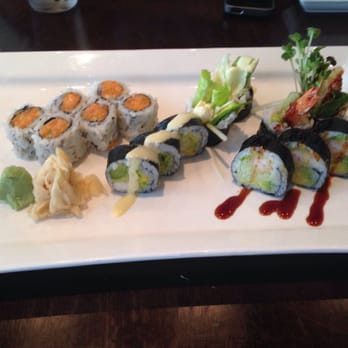 Passion Fin - Spicy salmon, Boston honey, shrimp tempura. So pretty and delicious! - Asian Fusion Near Me - Vienna, Virginia Passion Fin - Spicy salmon, Boston honey, shrimp tempura. So pretty and delicious! - Asian Fusion Near Me - Vienna, Virginia