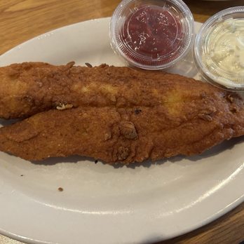 The Cockeyed Rooster - Side of catfish - Breakfast & Brunch Near Me - Smithfield, Virginia
