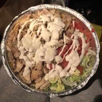 The Halal Guys - Chicken Platter - Halal Near Me - Costa Mesa, California The Halal Guys - Chicken Platter - Halal Near Me - Costa Mesa, California