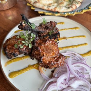 Khan Saab Desi Craft Kitchen - Kandahari Lamb Chops - Pakistani Near Me - Fullerton, California