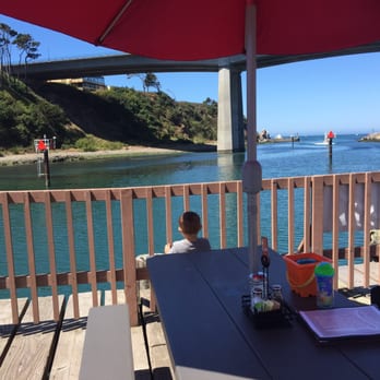 Noyo River Grill - Outdoor seating right on the river. - American Near Me - Fort Bragg, California