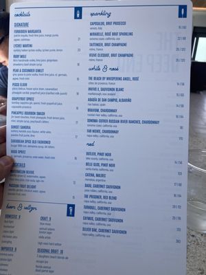 Menu photo 2 The Deep End Clearwater Beach, FL Menu photo 2 The Deep End Clearwater Beach, FL