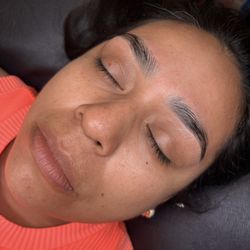 Brow lamination and wax