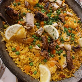 Olde Madrid - Chicken, shrimp, chorizo paella - Spanish Near Me - Racine, Wisconsin