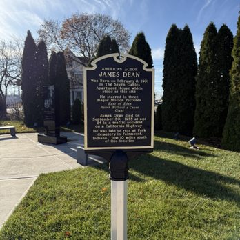 James Dean Birth Site Memorial - Landmarks & Historical Buildings Near Me - Marion, Indiana James Dean Birth Site Memorial - Landmarks & Historical Buildings Near Me - Marion, Indiana
