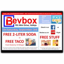 Bevbox - North Vallejo - Please come by and see us :-)