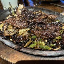 Los Dos Potrillos - Steak fajitas
