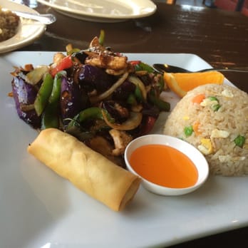 TreeHouse Thai - Spicy Eggplant Combo with Chicken - Thai Near Me - Culver City, California TreeHouse Thai - Spicy Eggplant Combo with Chicken - Thai Near Me - Culver City, California